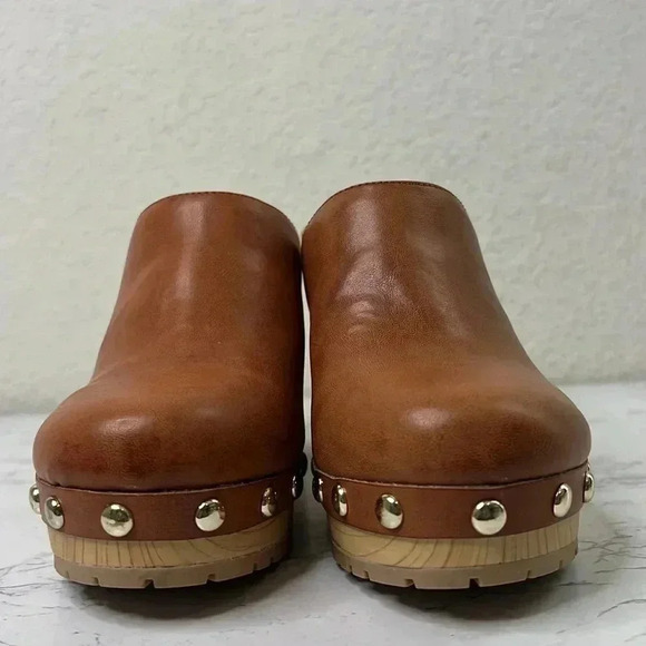 Sun + Stone - Tanyaa Microsuede Slip-On Mules Size 6 M - Picture 12 of 15